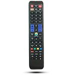 Replacement Remote Control for Samsung UN40MU6300 UN50MU6300 UN55MU6300 UN65MU6300 UN75MU6300 UN55MU9000 UN65MU9000 Curved 4K Ultra HD Smart LED TV