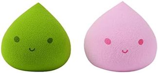 Profusion Cosmetics Blender Buddy 2pc Flawless Soft and Smooth Blending Sponge Kit - Professional High-definition Colorful Long-Lasting Natural Beauty Makeup Set