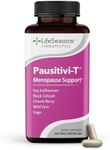 Pausitivi-T - Menopause Support Supplement - Powerful Relief for Hot Flashes, Hormone Imbalance & Night Sweats - Nourishes Tissue - Sage, Chasteberry, Soy Isoflavones & Black Cohosh - 60 Capsules