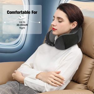Cirorld Memory Foam Travel Pillow – Neck Support Cushion