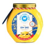 Parsi Dairy Farm's 100% Cow Ghee: Pure and Traditional Desi Ghee With No Preservatives & Vegetarian | 500 ML