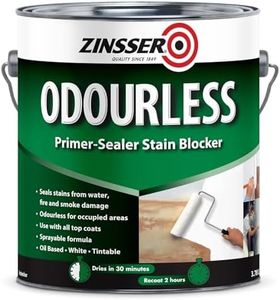 Zinsser Odourless Oil-Base Stain Blocker Primer, White, 3.78 Litre