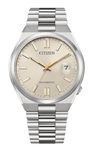 Citizen Stainless Steel Mens Automatic Gents Analog Watch - Tsuyosa Collection - Nj0151-88W, Dial-Color:Multicolor, Band Color:Silver