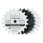 Freud SD506 6" Super Dado Sets, Multi, One Size