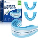 Kaitse Anti Snore Mouthpiece - Anti Snoring Devices for Sleep - Adjustable Snoring Solution(Slate Blue)