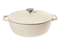 Cuisinart Round Casserole, Cream, 5.5 Quart