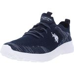 U.S. Polo Assn. Men's U bx Athletic Tone Casual Lace Top Walking Shoes-Comfortable Fashion Sneakers, Navy, 9.5