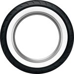 Dunlop Tires American Elite HD Touring Tire - Rear - MU85B16 - Wide Whitewall, Position: Rear, Rim Size: 16, Tire Application: Touring, Tire Size: MU85-16, Tire Type: Street, Tire Construction: Bias