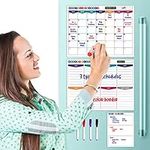 Magnetic Fridge Calendar, Dry Erase
