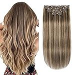 XDhair Clip In Hair Extensions Remy