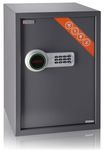 Brihard Business XL Electronic LCD Safe 50x35x36cm - Large Safety Box with Digital Keypad Lock LCD Screen - Code Safe for Office, Home, Cash, Laptop, Documents