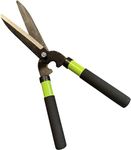 Garden GURU Hedge Shears Clippers for Trimming & Shaping Borders, Decorative Shrubs, Bushes, Grass – 15 inch High Carbon Steel Gardening Hedge Clippers & Shears with Comfort Grip Handles