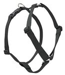 Lupine Roman Harness for Large Dogs, 1-inch/ 24 - 38-inch, Black