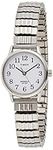 Timex Easy Reader Women's 25mm Expansion Band Watch with Perfect Fit TW2V05800