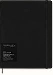 Moleskine Weekly Smart Planner PRO 12 Months 2024, Smart Planner PRO, Agenda 2024, Elastic Closure, Black Colour