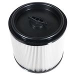 SPARES2GO Wet & Dry Cartridge Filter compatible with Wickes 215735 288557 20L 1250W Vacuum Cleaner