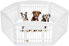 IRIS USA Dog Playpen, 6-Panel 24" P