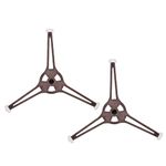 LABRIMP 2pcs Microwave Oven Turntable Ring Stand Microwave Plate Roller Microwave Replacement Parts Swivel