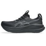 ASICS Men's Gel-Nimbus 28 Running Shoes,11,Black/Graphite Grey