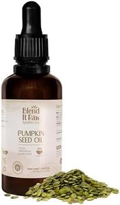 Blend It Raw Apothecary Pumpkin Seed Oil, 30ml Cold Pressed Carrier Oil Pure & Undiluted for Hair Care, Nails & Skin