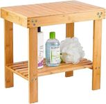 VaeFae Bamboo Spa Bench Wood Seat S