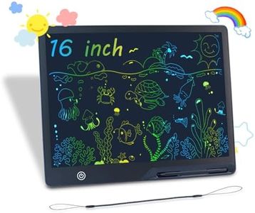 16 Inch Rechargeable LCD Drawing Tablet,Electronic Writing Tablet with Large Colorful Screen, Learning Gifts for 3-8 Year Old Boys and Girls(Ages 3+)…