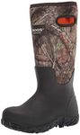 BOGS Men's Rut Hunter ES Camo Hunting Rainboot Rain Boot, Mossy Oak, 11 UK