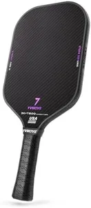 YVmove T800+3K Carbon Fiber Pickleball Paddles with 16mm V-Sonic IV Dynamic Core, Premium Pickle Ball Racket with Enhanced Control & Ultimate Spin, USAPA Approved