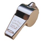 Acme Thunderer Whistle 60.5, Small, High, Loud, Metallic Silver