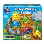 Orchard Toys Insey Winsey Spider Game, Shape and Counting Game for Preschoolers, Perfect For Children Age 3-6, Encourages Number and Counting Skills