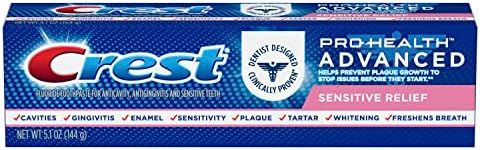 Crest Pro-Health Advanced Sensitive & Enamel Shield Toothpaste, 5.1 oz