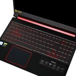 Keyboard Cover for Acer Nitro 5, Nitro 16, Nitro 17, Predator Helios 300 15.6 PH315-55/54/53/52 PH317-53/54, Nitro 5 AN515-58/57/56/54/55/45/43/44 AN517-54/53/51/52(Not Fit Nitro V15, PH16-72 PH18-72)