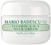 Mario Badescu Vitamin A-D-E Neck Cream for All Skin Types |Neck Cream that Firms and Hydrates |Formulated with Rice Bran Oil & Vitamin A and E|1 Ounce