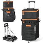 Odoland 72-Can Cooler Box on Wheels