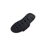 Under Armour Women's Ignite 7 Slide Sandal, (002) Black/Black/Rebel Pink, 7