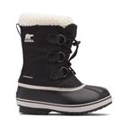 Sorel Youth Unisex Little Yoot Pac Nylon Waterproof Boot, Black, 8