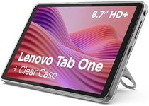 Lenovo Tab One Android Tablet | 8.7 inch HD Display | MediaTek Helio G85 | 4GB RAM | 64GB | Wi-Fi 5 | Clear Case
