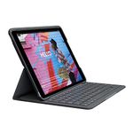 Logitech Slim Folio Integrated Keyboard Case with Bluetooth for iPad 7th Gen & 8th Gen & 9th Gen - 25.91 cm (10.2") Inch (Model: A2197,A2198 & A2200)