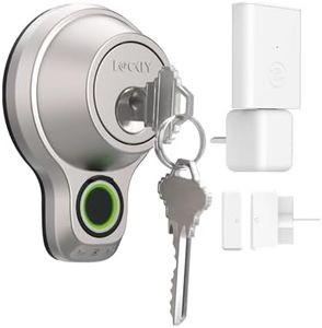 Lockly Access Touch Pro - Compact Smart Wi-Fi Lock with Fingerprint Access, App Control, Voice Control, Auto Lock -PGD7YWSN