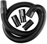 WORKSHOP Wet/Dry Vacs WS25020A 2-1/2-Inch X 7-Feet Dual-Flex Locking Hose for Wet Dry Shop Vacuum