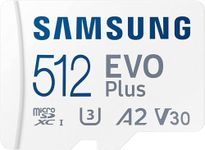 512GB MicroSD Memory Card Samsung Evo Plus UHS-1 U3 Class 10 High Speed V30 A2 MicroSDXC + Digi Wipe Cleaning Cloth