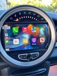 MINI Cooper 2006-2014 radio upgrade with 8 inch touch screen Android 13 navigation Wireless Carplay Android Auto DVD, USB, GPS Navigation, Plug n Play.