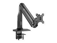 Monoprice Heavy-Duty Single-Monitor Full-Motion Adjustable Gas-Spring Desk Mount for 32~49in Screen Computer Monitor Stand - Workstream Collection (143448)