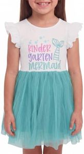 Unique Baby Girls Kindergarten Mermaid Back to School Ruffle Tutu Dress Outfit (7)