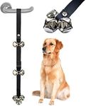 CandyHome Potty Doorbells Housetraining Dog Doorbells Tinkle Bells for House Training, Dog Bell with Doggie Doorbell, Easy 95% Success Rate, Black