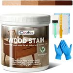 COATEZ 16 Fl Oz Wood Stain and Sealer in One - Brown Walnut