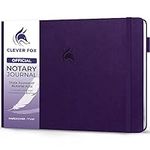 Clever Fox Notary Journal – Horizon