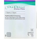 DuoDerm Extra Thin Hydrocolloid Dressings x5 | Waterproof | Reduces Friction