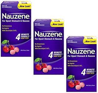 Nauzene For Nausea Relief Chewable Tablets, 40 Count (Pack of 3)