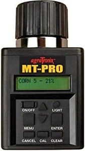 Agratronix MT-Pro Portable Moisture Tester for Grain with Digital Meter Readout, Grain Tester with Carry Case